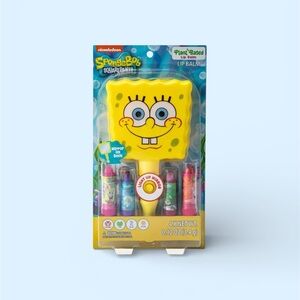 New SpongeBob Light Up mirror & Lip Balm Set